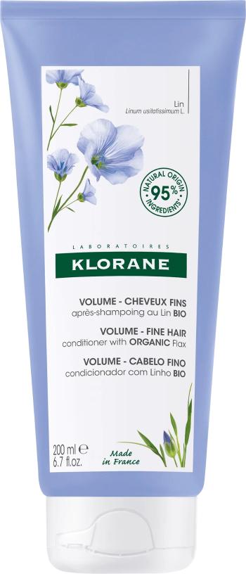 Klorane Balsam pentru păr fin cu in organic (Volume Conditioner) 200 ml