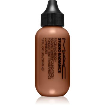 MAC Cosmetics Studio Radiance Face and Body Radiant Sheer Foundation machiaj cu acoperire ușoară pentru față și corp culoare W5 50 ml