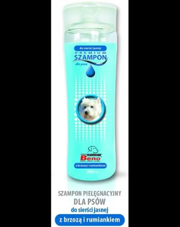 BENEK Super Beno Premium  Sampon pentru cainii cu blana deschisa 200 ml