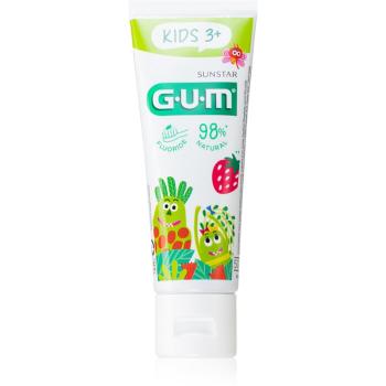 G.U.M Kids Gel pentru dintii copiilor cu aroma de capsuni 50 ml