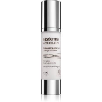 Sesderma Acglicolic 20 Facial gel crema hidratanta regeneratoare pentru ten mixt 50 ml