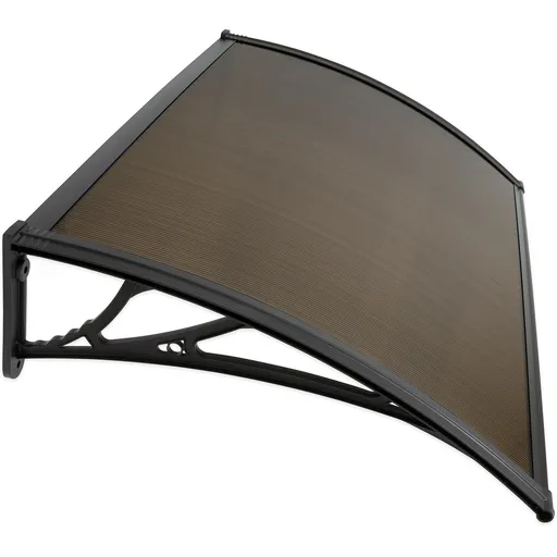 Copertină pentru ușă Aldotrade 120 x 80 cmLagrada, maro, maro