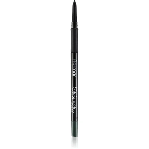 flormar Style Matic Eyeliner creion dermatograf waterproof culoare S08 Serious Green 0.35 g