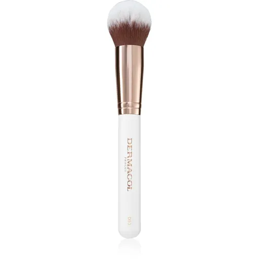 Dermacol Accessories Master Brush by PetraLovelyHair pensulă pentru contur și bronzer D53 Rose Gold 1 buc