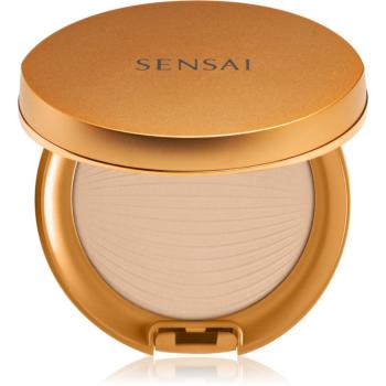 Sensai Silky Bronze Natural Veil Compact pudra compacta pentru strălucirea și netezirea pielii culoare SC01 Light 8,5 g