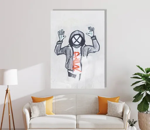 Tablou decorativ, 1884, Dimensiune: 45 x 65 cm, Multicolor