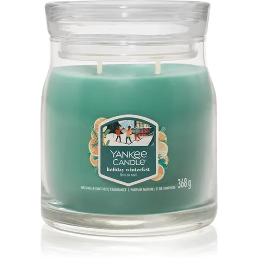 Yankee Candle Holiday Winterfest lumânare parfumată Signature 368 g