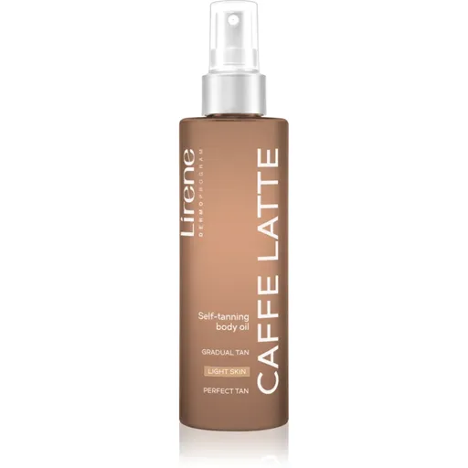 Lirene Perfect Tan ulei bronzant pentru corp Caffe Latte 200 ml