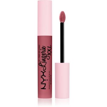 NYX Professional Makeup Lip Lingerie XXL ruj de buze lichid, cu finisaj matifiant culoare 04 - Flaunt It 4 ml