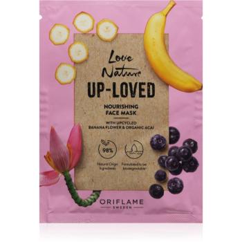 Oriflame Love Nature Up-Loved Upcycled Banana Flower & Organic Acai masca hidratanta si hranitoare 10 ml