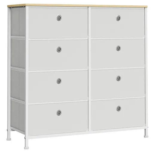 Comoda E1024 WT, 80 cm, alb