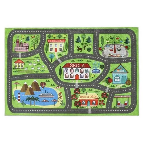 Covor pentru copii Bellatex Track , 100 x 150 cm