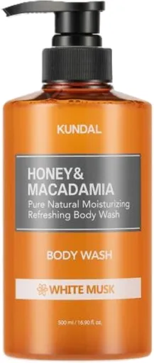 KUNDAL Lapte de corp nutritiv Honey & Macadamia White Musk (Body Lotion) 500 ml