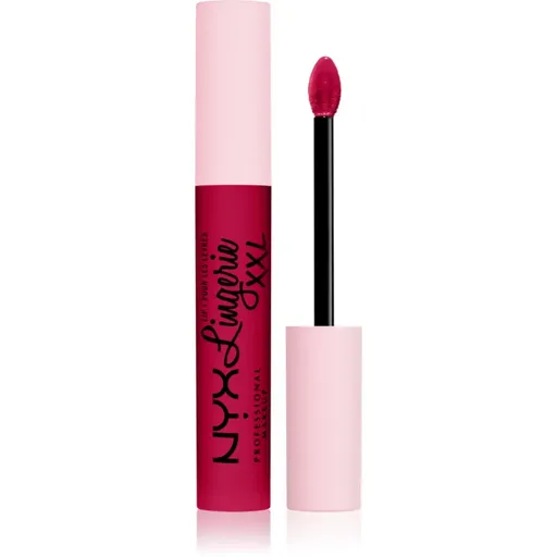 NYX Professional Makeup Lip Lingerie XXL ruj de buze lichid, cu finisaj matifiant culoare 21 - Stamina 4 ml