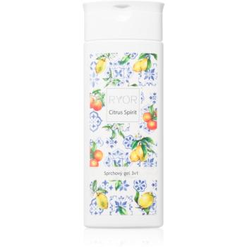 RYOR Citrus Spirit gel de duș 3 in 1 200 ml