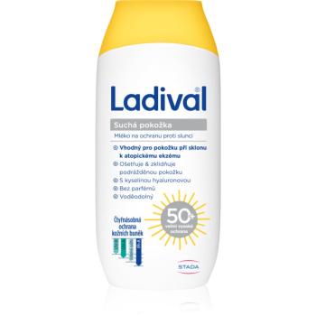 Ladival Dry Skin lapte protector protectie solara SPF 50+ 200 ml