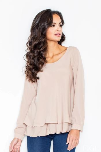Cămașă pentru femei M415 beige