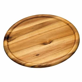 Kesper 28462 Placă de pizza din salcâm, dia. 32 cm