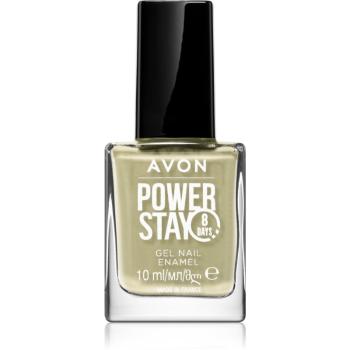 Avon Power Stay lac de unghii cu rezistenta indelungata culoare Crystals & Sage 10 ml