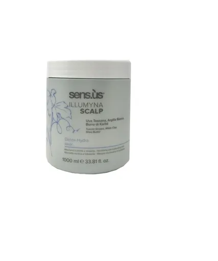 Masca de Par pentru Detoxifiere si Curatare Sensus Illumyna Scalp 1000 ml