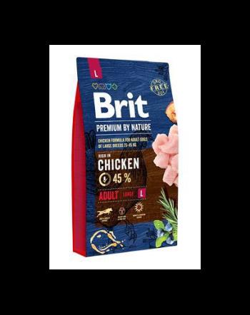 BRIT Premium By Nature Adult Large L Hrana uscata pentru caini adulti de talie mare, cu pui 8 kg