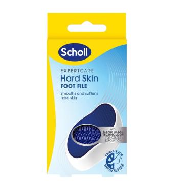 Scholl Pilă manuală pentru călcâie cu nanotehnologie Expert Care Hard Skin (Foot File)