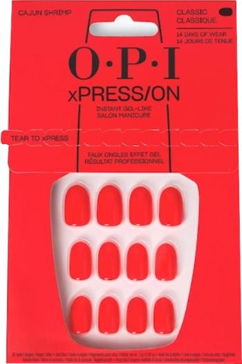 OPI Unghii de gel xPRESS/ON (Press-On Nails – Cajun Shrimp)