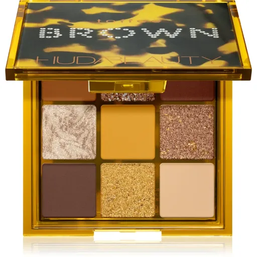Huda Beauty Brown Obsessions paletă pentru ochi culoare Toffee 7,5 g