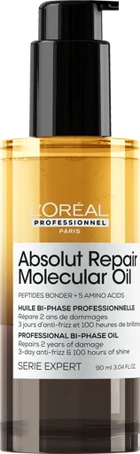 L'Oréal Professionnel Ulei bifazic pentru părul deteriorat Absolut Repair Molecular (Bi-Phase Oil) 90 ml