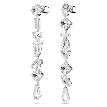 Swarovski Cercei asimetrici strălucitori cu cristale Mesmera 5661687