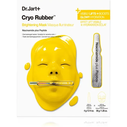 Dr. Jart+ Cryo Rubber™ Brightening Mask mască intensă cu hidrogel pentru o piele mai luminoasa 40 g