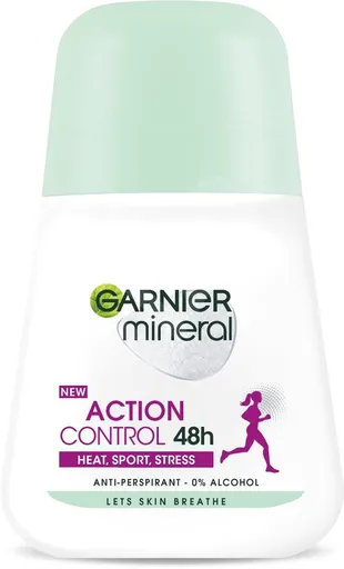 Garnier Deodorant mineral Action Control Roll-on 48h pentru femei 50 ml