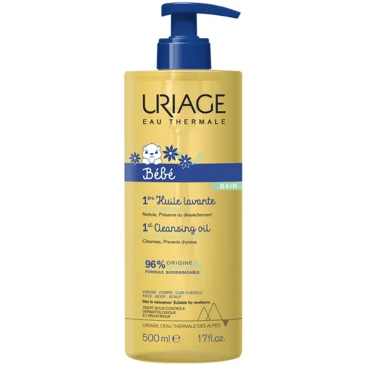 Uriage Ulei de curățare Bébé (1st Cleansing Oil) 500 ml