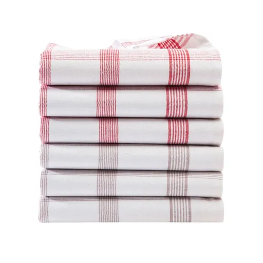 Set de 6 sau 12 cârpe în carouri