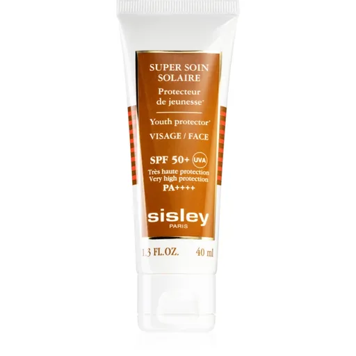 Sisley Super Soin Solaire Sun Visage protectie solara rezistenta la apa pentru fata SPF 50+ 40 ml