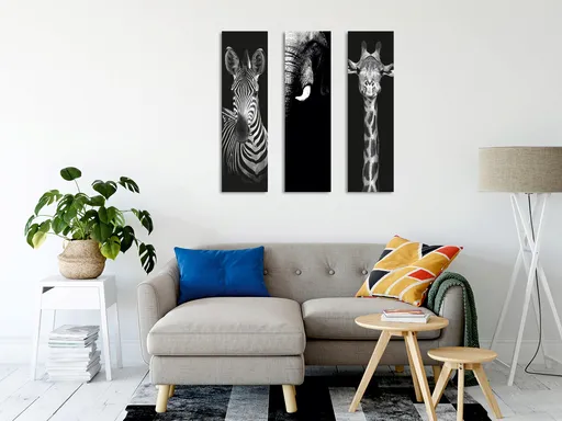 Tablou decorativ, CU24, Rama de lemn, Multicolor