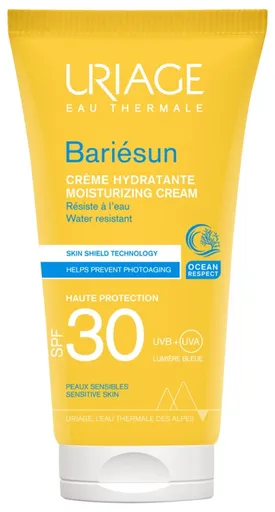 Uriage Cremă solară hidratantă pentru piele sensibilă SPF 30 Bariesun (Moisturizing Cream) 50 ml