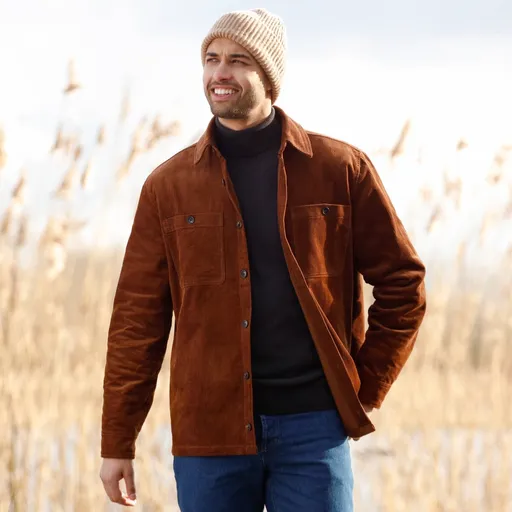 Cămașă din catifea reiată