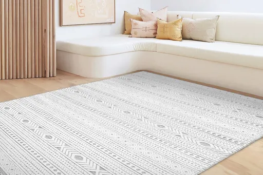 Covor, 65543A Sand, 117x180 cm, Crem