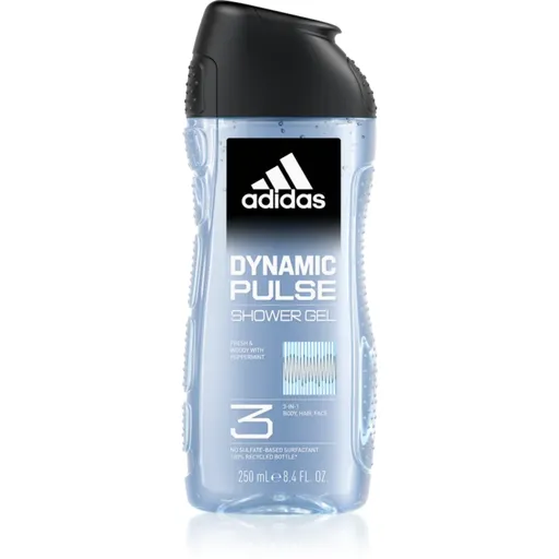 Adidas Dynamic Pulse gel de dus pentru corp si par pentru bărbați 250 ml