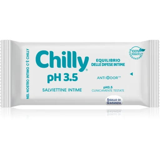 Chilly pH 3.5 servetele umede pentru igiena intima 12 buc