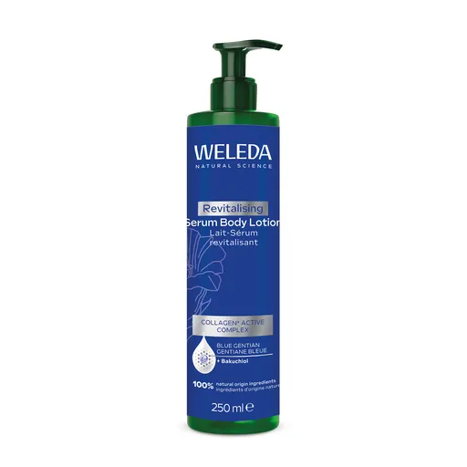 Weleda Loțiune de corp pentru lifting cu gențiană albastră (Revitalising Serum Body Lotion) 250 ml