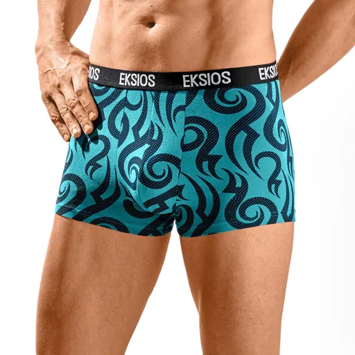 Set de 4 boxeri asortați cu talie elastică