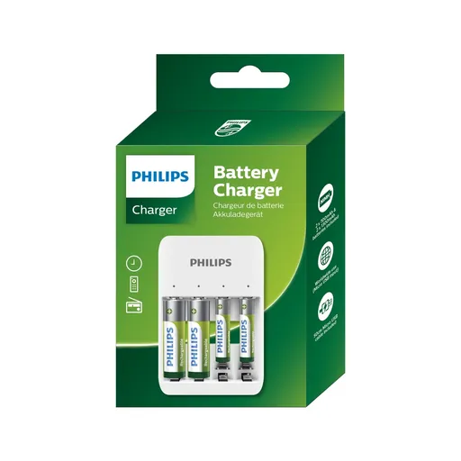 Încărcător USB Philips pentru baterii, mare