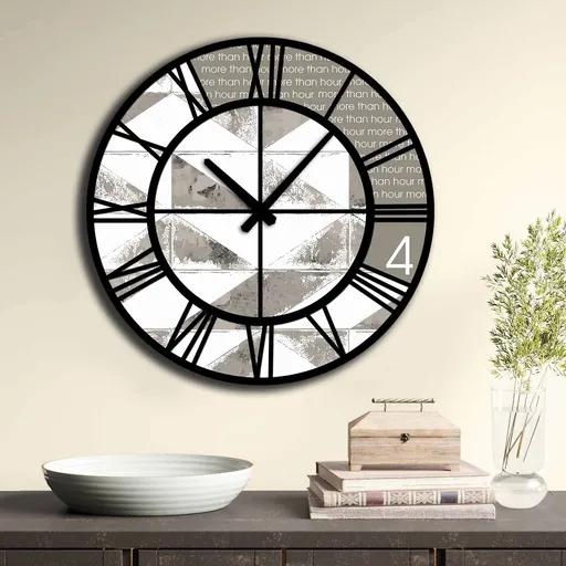 Ceas de perete, 5050MS-026, ø50 cm, Multicolor