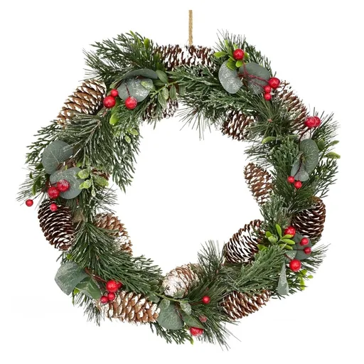 Coroană de Crăciun Milano, 34 cm