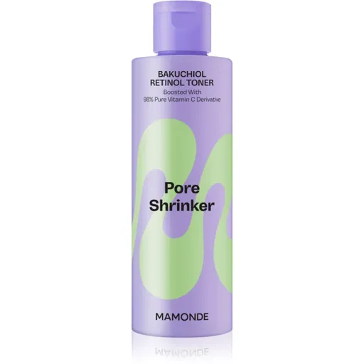 MAMONDE Pore Shrinker Bakuchiol Retinol Toner tonic facial cu efect calmant pentru minimizarea porilor 200 ml