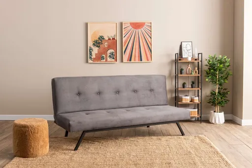 Canapea extensibila 3 locuri, Atelier del Sofa, 859FTN2899, Gri