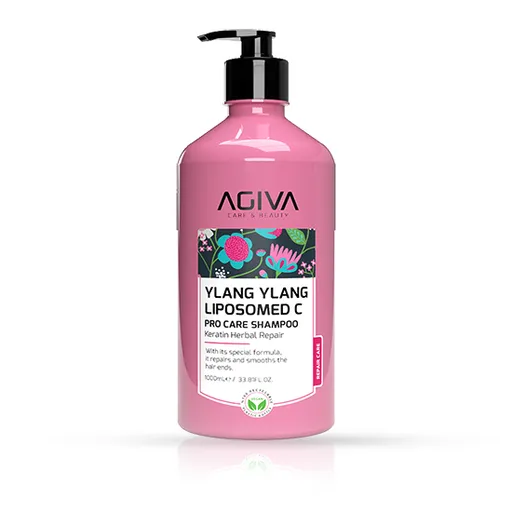 Sampon reparator pentru par - AGIVA -  Ylang Ylang Liposomed C - 1000 ml