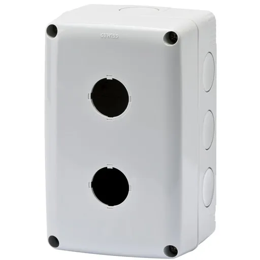 Carcasa pentru 2 butoane D22 IP66 Gewiss GW27102